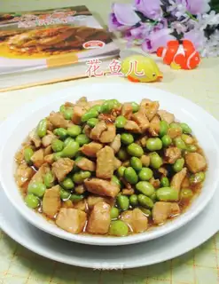 Soybeans fried chicken chest