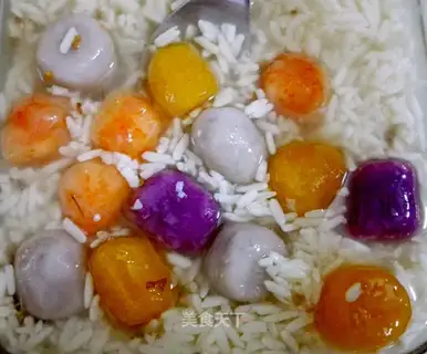 Homemade taro