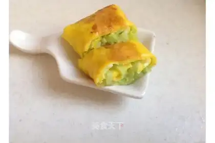 cucumber omelet
