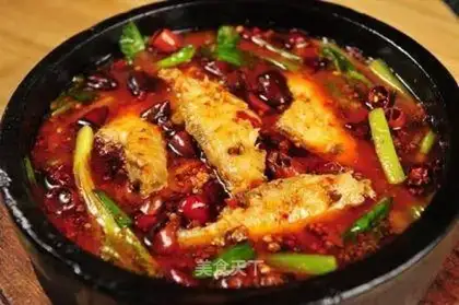 Boiled fish