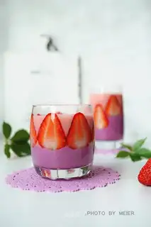 Strawberry potato shakes