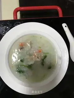 Crab congee