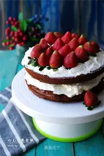 Chocolate naked cake