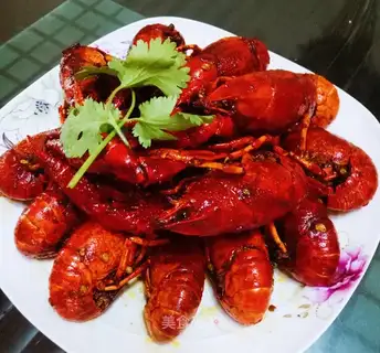 Spicy lobster