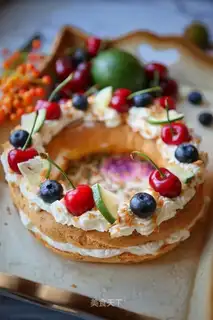 Butter and fruit puffs