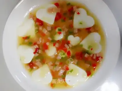 A tofu soup