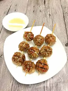 Roasted cow croquettes