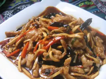 fish-flavored pork