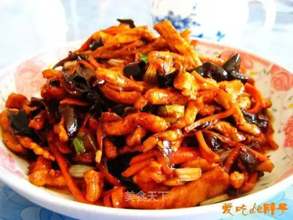 fish-flavored pork