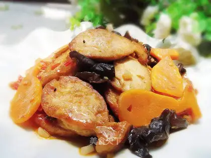 Fish-flavored tofu