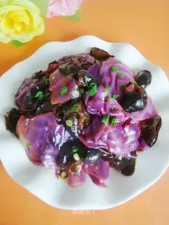 Sichuan-style purple cabbage