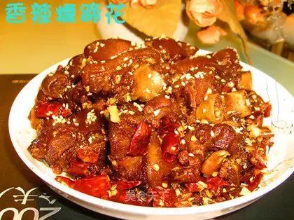Spicy glutinous pettitoes