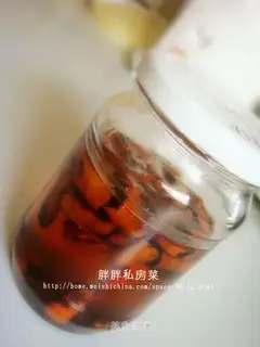 Homemade chili oil