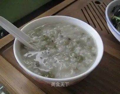 mung bean porridge
