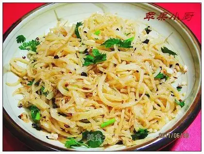 Flavor shredded potatoes