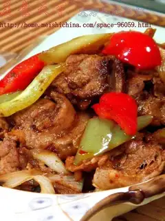 Twice-cooked pork with soy sauce