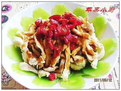 Weird shredded chicken
