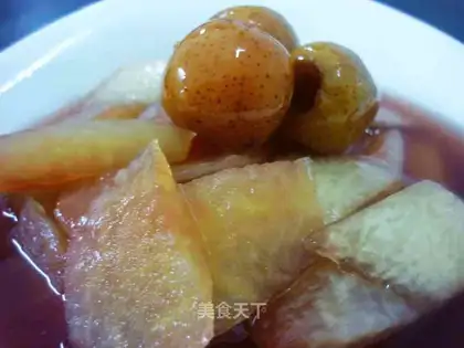Red wine, hawthorn soaked in watermelon peel
