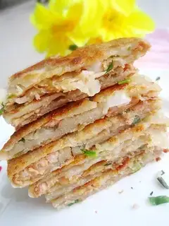 Pan-fried layer cake
