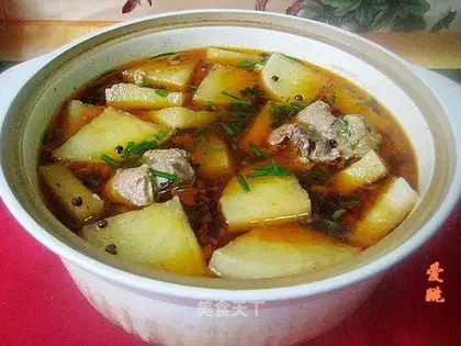 radish pot soup