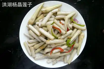 stir-fried lotus root hairpin 