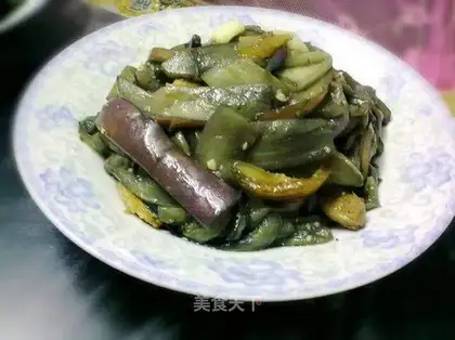 braised pork and eggplant