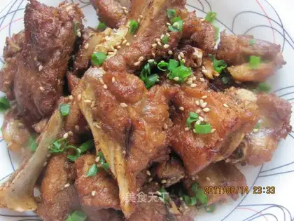 Crispy ribs