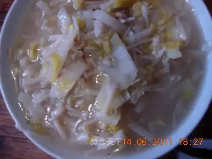 Baby vegetable fried flour skin