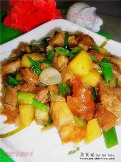 braised pork and potato