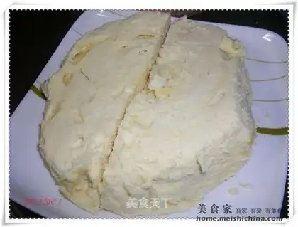 Steamed chicken cake