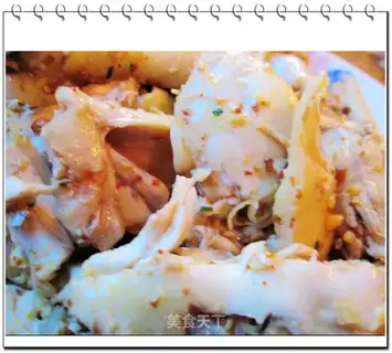 Saliva chicken and white chop chicken