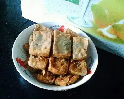 fried stinky tofu