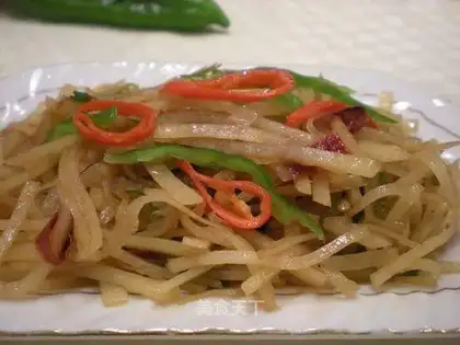 hot and sour potato silk