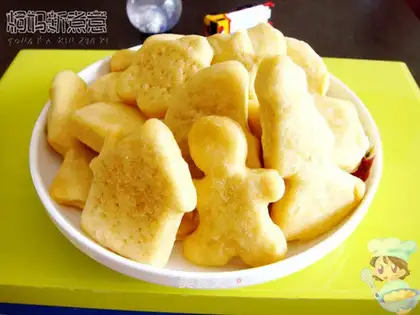 Microwave honey biscuits