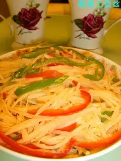 hot and sour potato silk