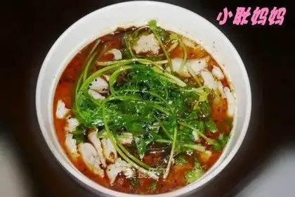 boiled fish