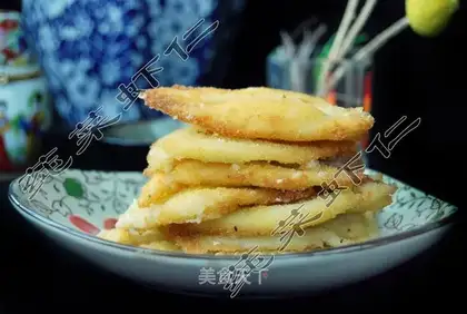 Fried whitebait steak