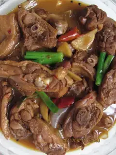 Braised beer duck