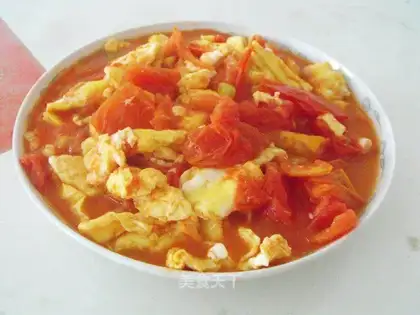 tomato scrambled eggs