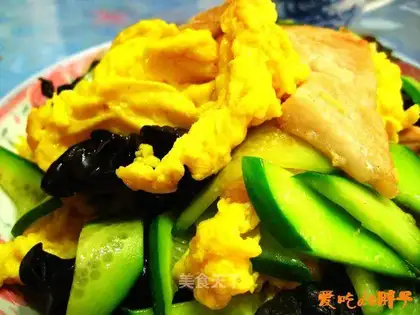 stir-fried sweet clover pork