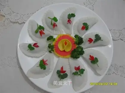 Crystal steamed dumplings
