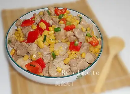 diced corn chicken