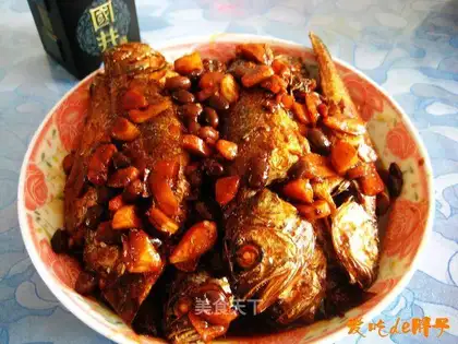 Braised small yellow flowers with garlic