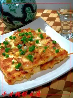 Dried scallops and tofu