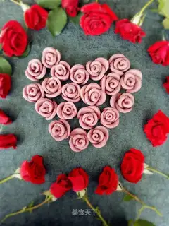 Purple roses