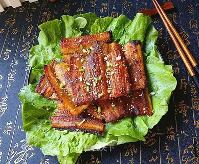 Fried eel sauce