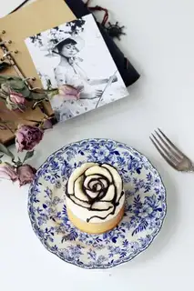 Rose cheesecake
