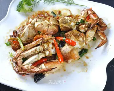 Hot, spicy crabs