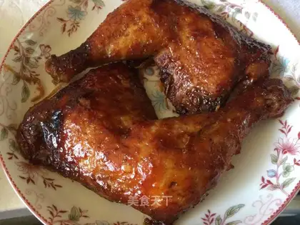 Roasted chicken legs