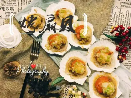 Garlic fan dishes